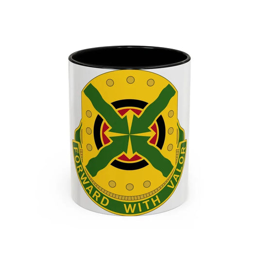 264 Engineer Group (U.S. Army) Accent Coffee Mug 11oz Black - Go Mug Yourself