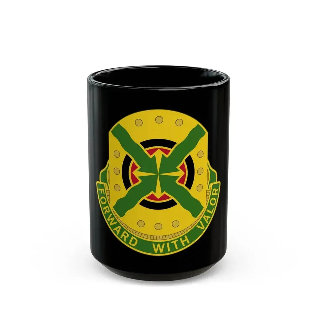264 Engineer Group (U.S. Army) Black Coffee Mug 15oz - Go Mug Yourself