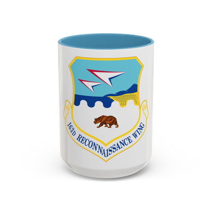 163d Attack Wing (U.S. Air Force) Accent Coffee Mug