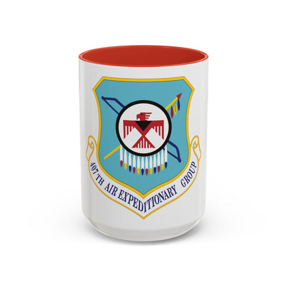 407th Air Expeditionary Group (U.S. Air Force) Accent Coffee Mug