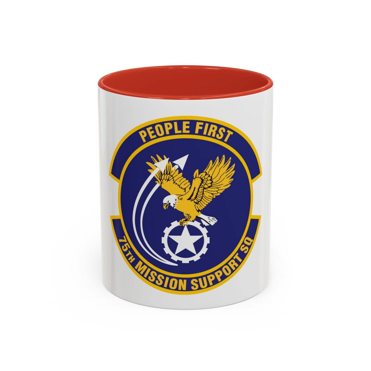 75th Mission Support Squadron (U.S. Air Force) Accent Coffee Mug