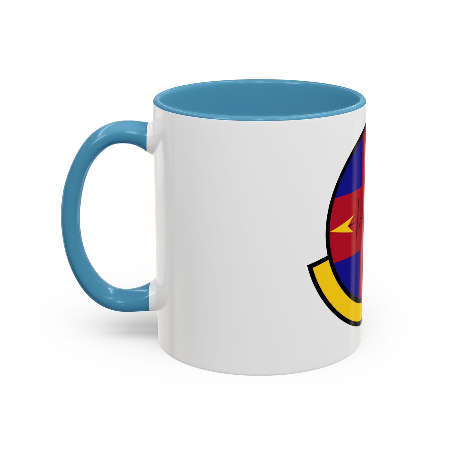 375 Healthcare Operations Squadron AMC (U.S. Air Force) Accent Coffee Mug