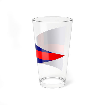 Burgee of the New York Yacht Club (United States) Pint Glass 16oz