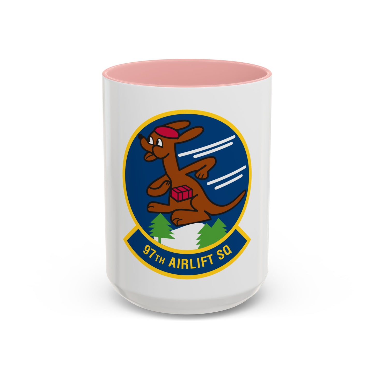 97 Airlift Squadron AFRC (U.S. Air Force) Accent Coffee Mug