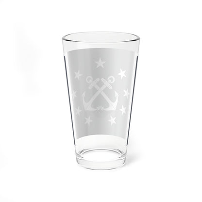 Naval Jack of Panama (Panama) Pint Glass 16oz