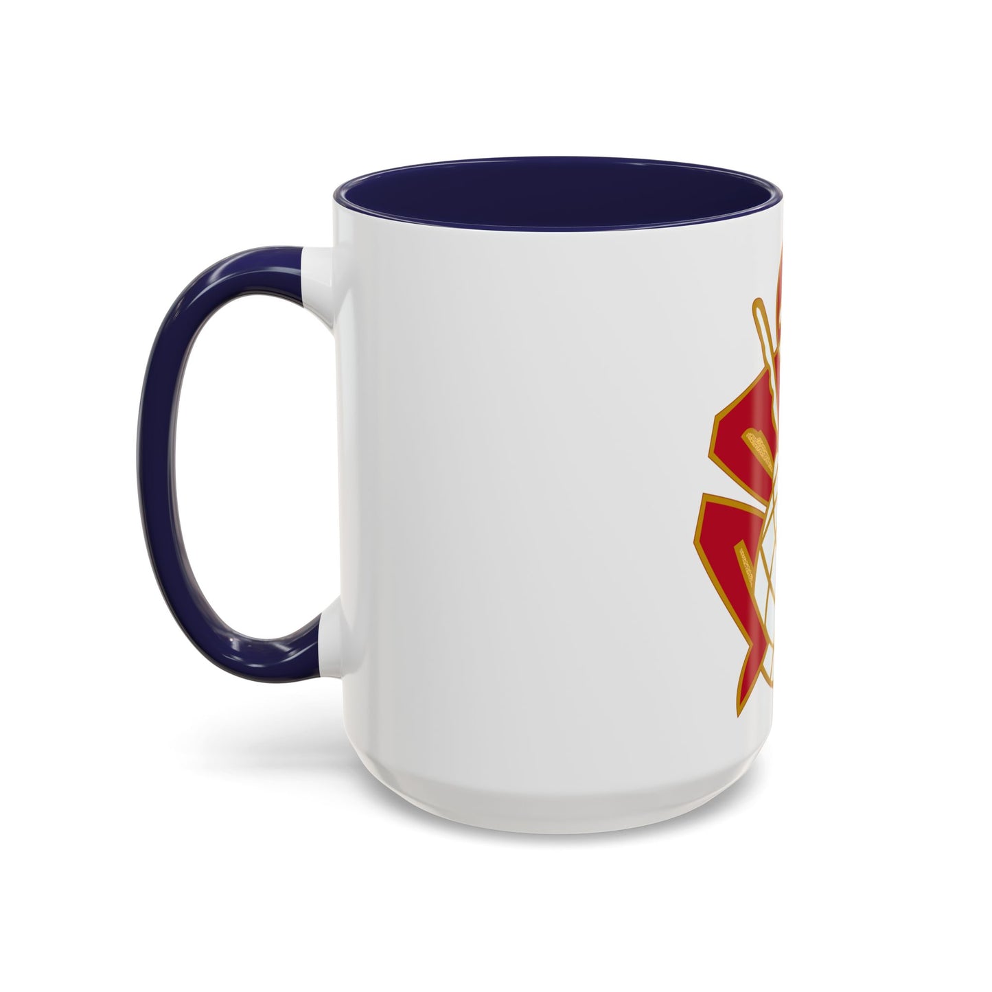 64 Engineer Battalion (U.S. Army) Accent Coffee Mug