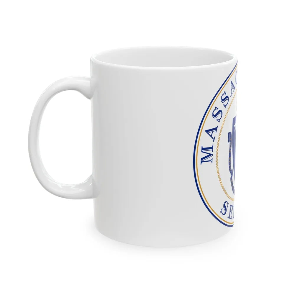 Senate of Massachusetts - White Coffee Mug-Go Mug Yourself