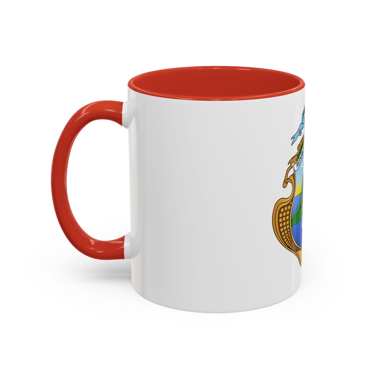 Coat of arms of Costa Rica (1906-1964) - Accent Coffee Mug
