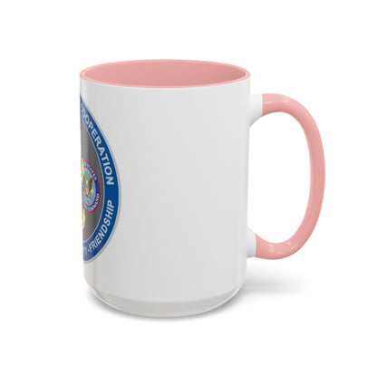 AF North TSC Theater Security Cooperation (U.S. Air Force) Accent Coffee Mug