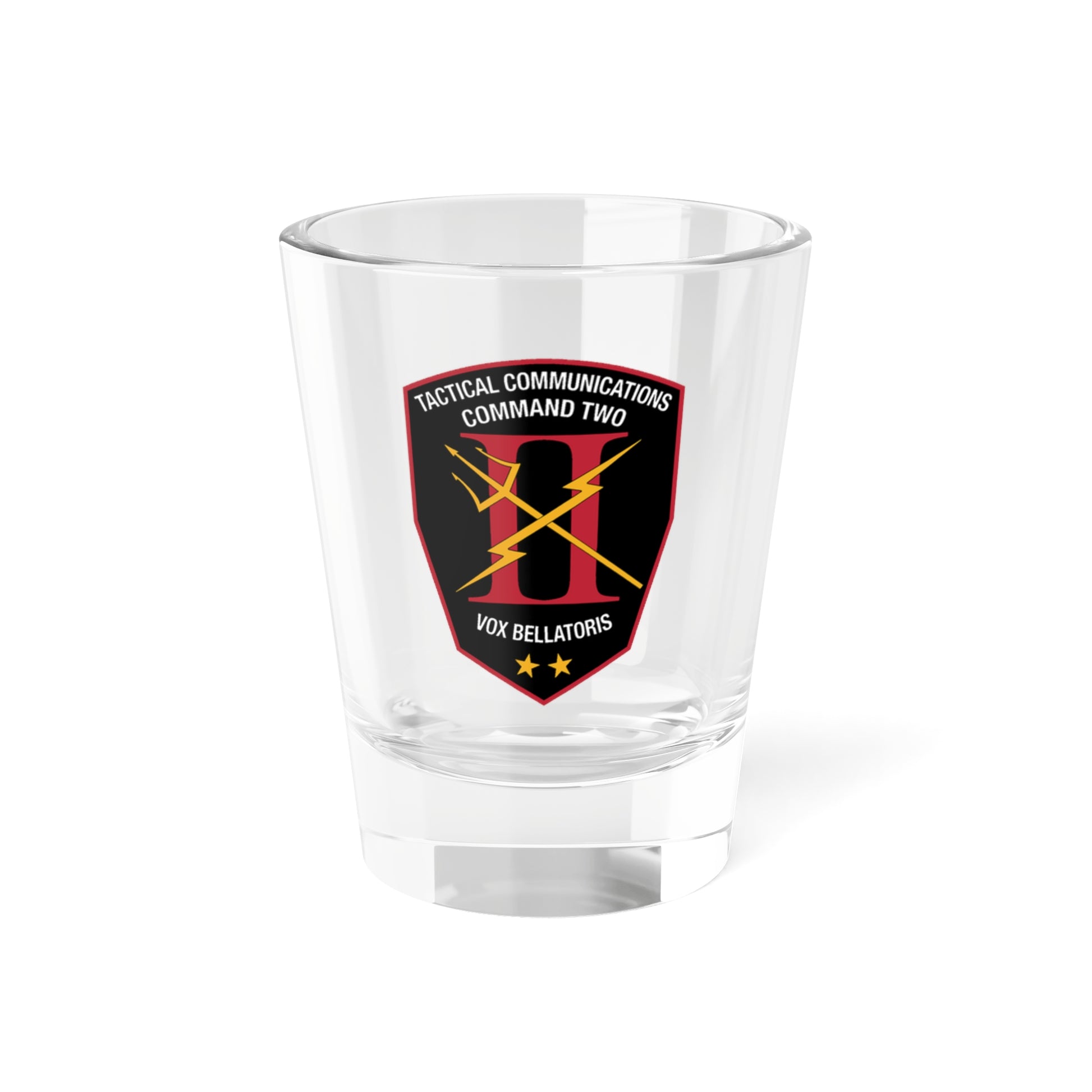 Tactical Communication Command Two (U.S. Navy) Shot Glass 1.5oz-1.5oz-Go Mug Yourself