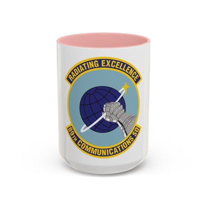 89th Communications Squadron (U.S. Air Force) Accent Coffee Mug