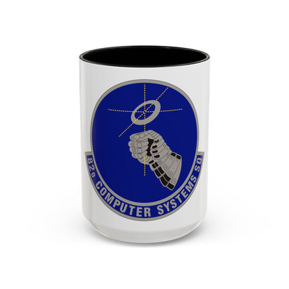 82d Computer Systems Squadron (U.S. Air Force) Accent Coffee Mug