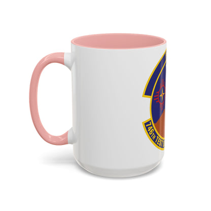 746th Test Support Squadron (U.S. Air Force) Accent Coffee Mug