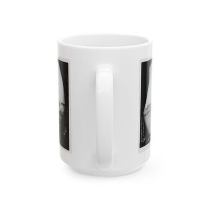 Aquia Creek Landing, Virginia. View From Commissary Department (U.S. Civil War) White Coffee Mug