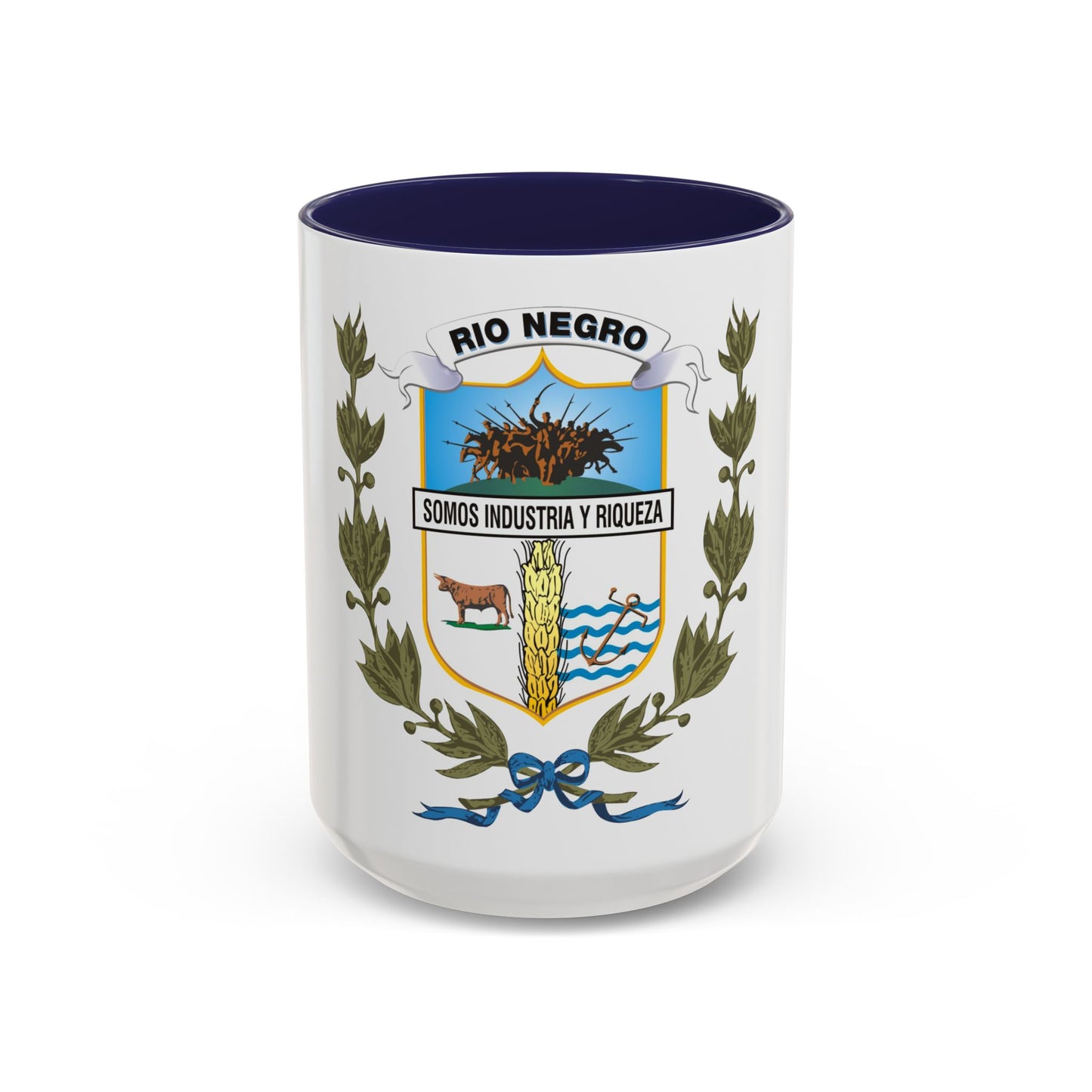 Coat of arms of Rio Negro Department - Accent Coffee Mug