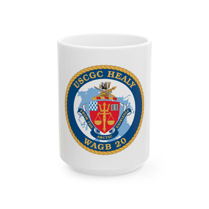 USCGC Healy WAGB 20 (U.S. Coast Guard) White Coffee Mug