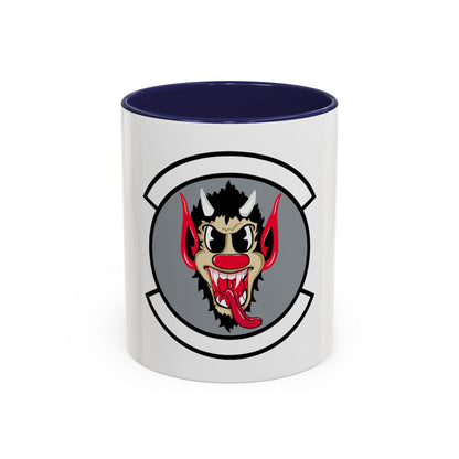 69 Fighter Squadron AFRC (U.S. Air Force) Accent Coffee Mug