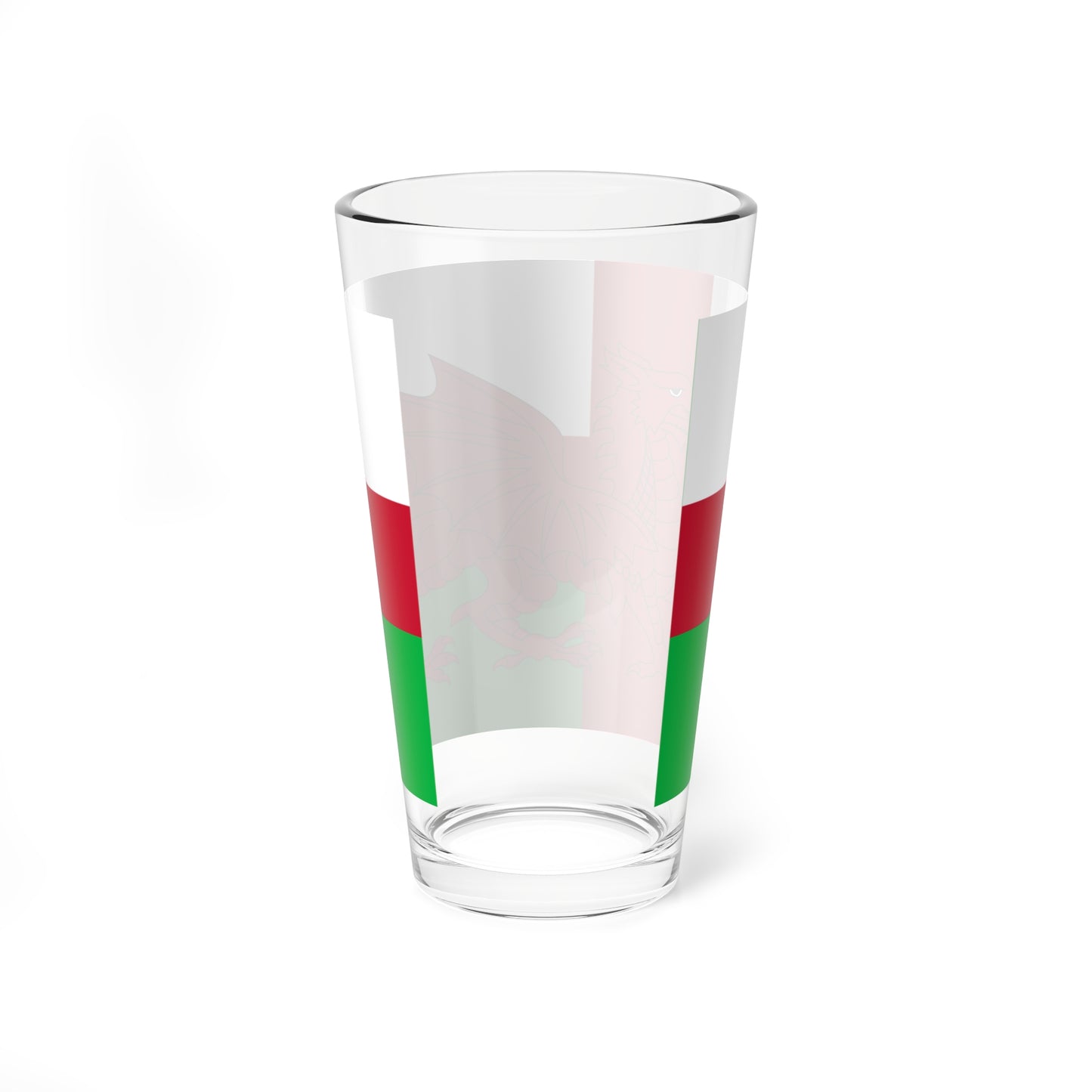 Wales Nordic flag proposal (United Kingdom) Pint Glass 16oz