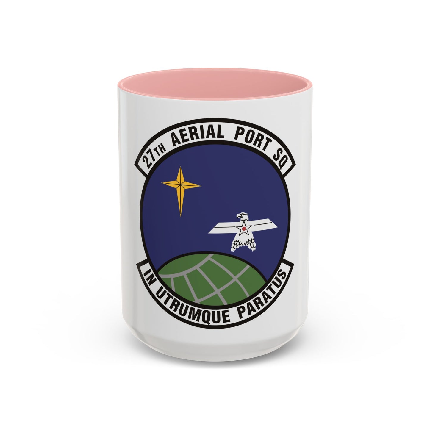 27th Aerial Port Squadron (U.S. Air Force) Accent Coffee Mug
