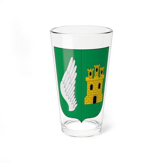 Escudo de Alaró Islas Baleares (Spain) (Coat of Arms) Pint Glass 16oz