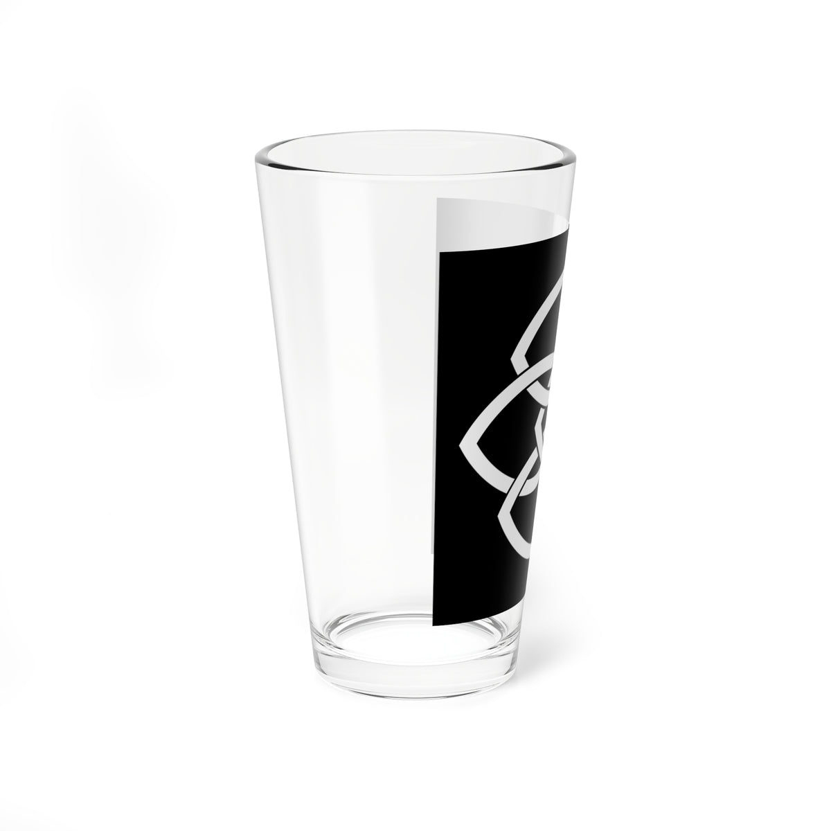 Yotsuwa inverted (Japan) (Coat of Arms) Pint Glass 16oz