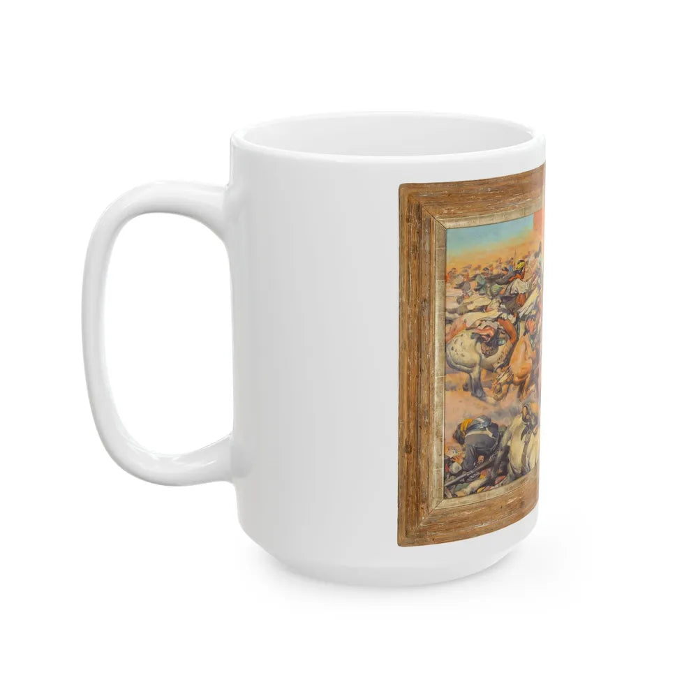 Fort Apache (Argosy Pictures, 1948) - White Coffee Mug-Go Mug Yourself