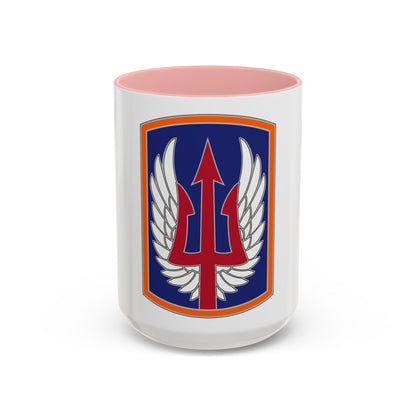 185 Aviation Brigade (U.S. Army) Accent Coffee Mug