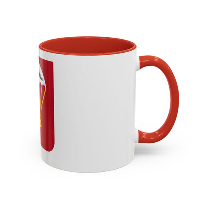 456th Airborne Field Artillery Battalion v2 (U.S. Army) Accent Coffee Mug