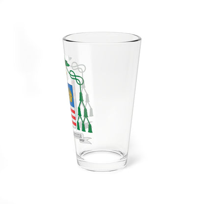 Escudo de Célio da Silveira Calixto Filho (Spain) (Coat of Arms) Pint Glass 16oz
