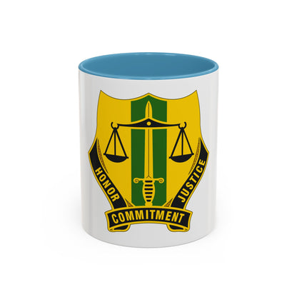 724 Military Police Battalion (U.S. Army) Accent Coffee Mug