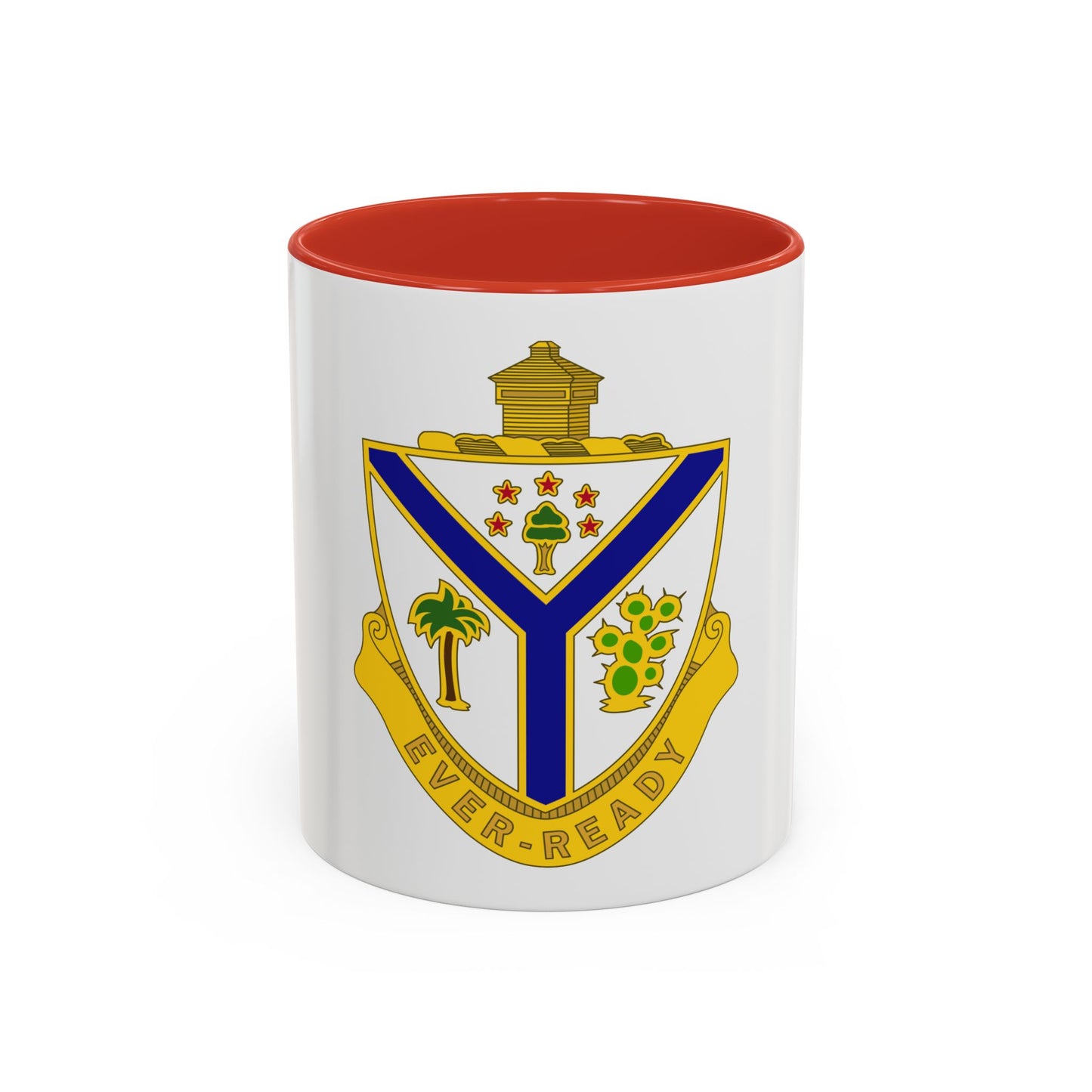 132nd Infantry Regiment (U.S. Army) Accent Coffee Mug