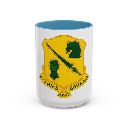 134 Tank Battalion (U.S. Army) Accent Coffee Mug