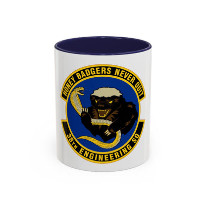 38 Engineering Squadron ACC (U.S. Air Force) Accent Coffee Mug