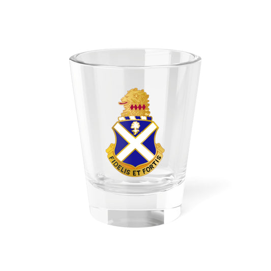 Verre à liqueur du 113e régiment d'infanterie (armée américaine) 1,5 oz