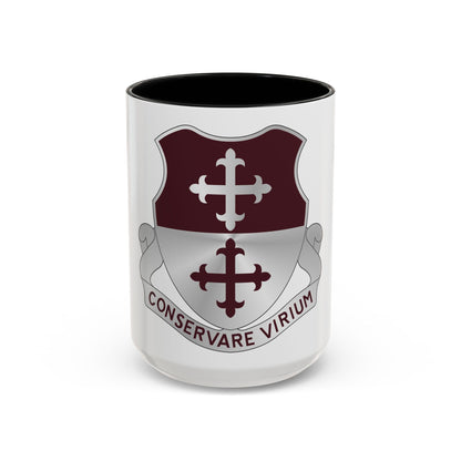 363 Medical Battalion (U.S. Army) Accent Coffee Mug