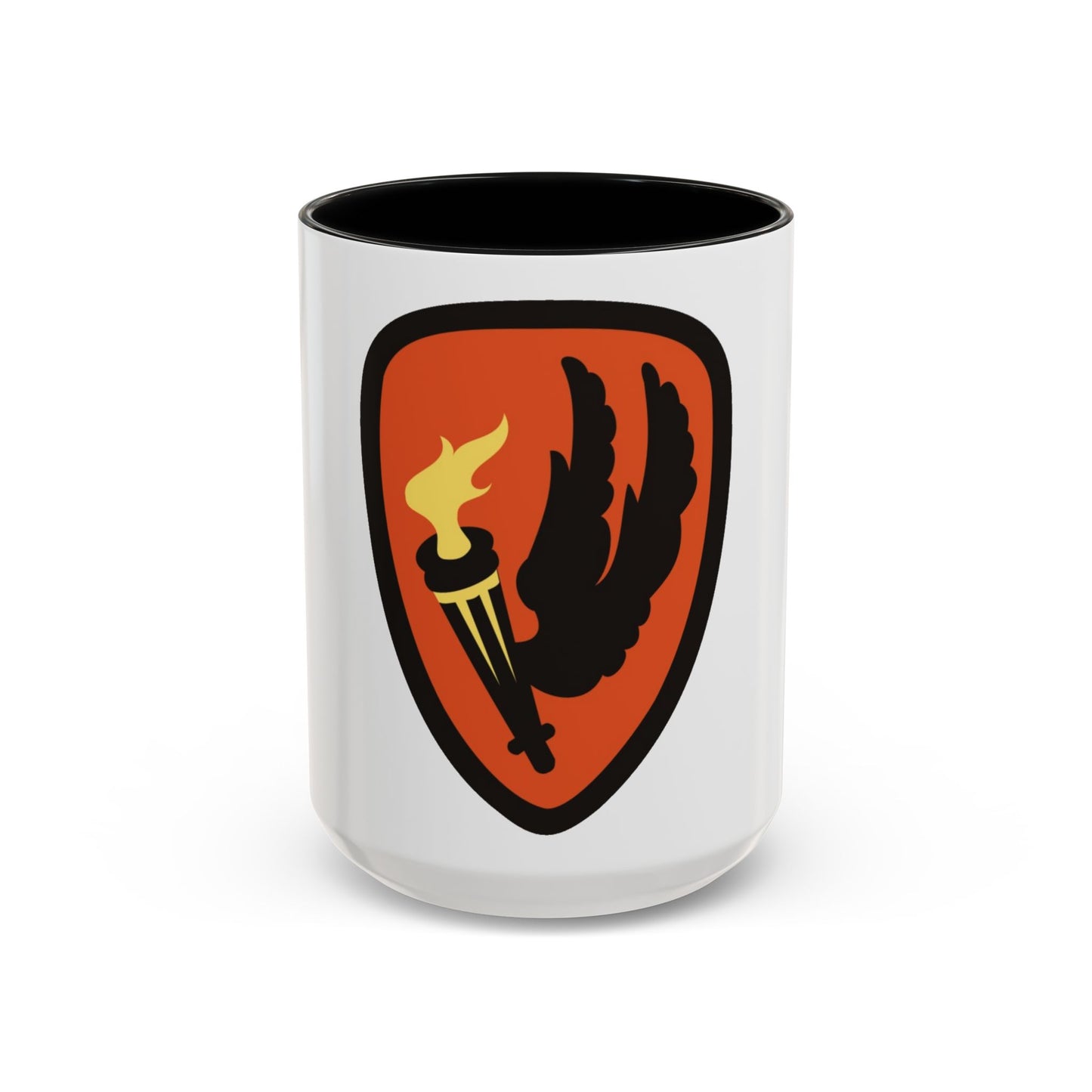 Aviation Center and School (U.S. Army) Accent Coffee Mug