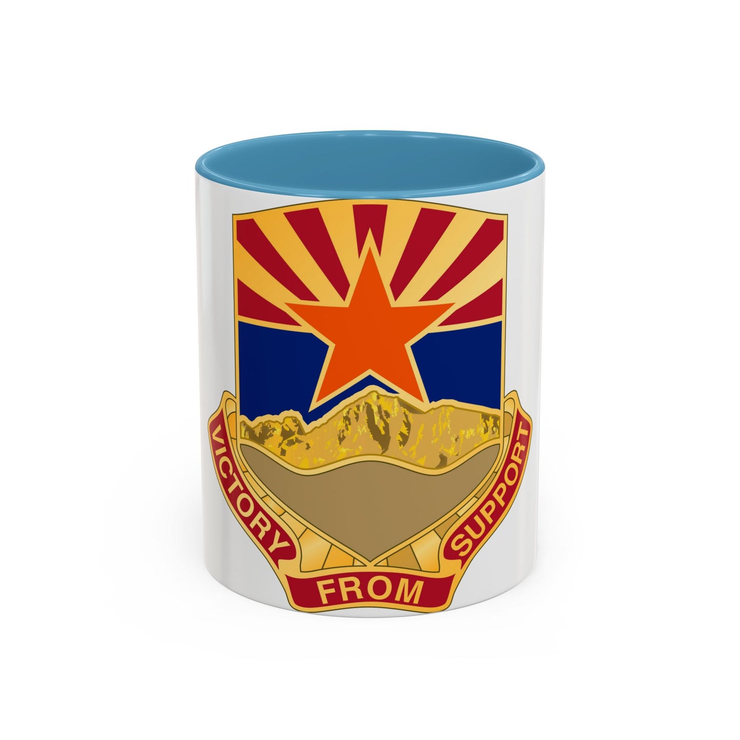 198 Regional Support Group (U.S. Army) Accent Coffee Mug