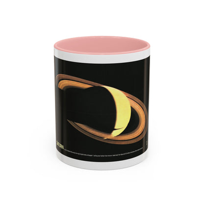 Space - Saturn (1981) (Map) Accent Coffee Mug