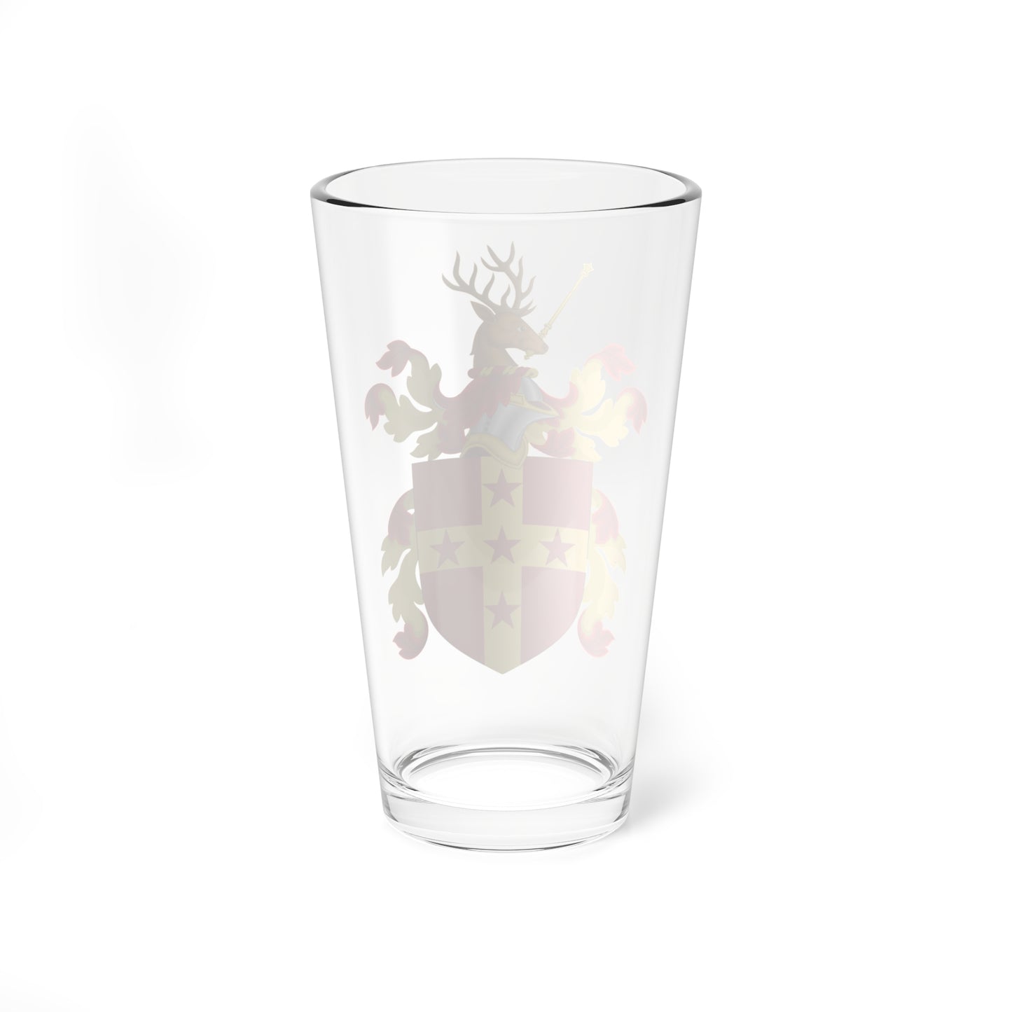 Coat of Arms of William Randolph (United States) (Coat of Arms) Pint Glass 16oz