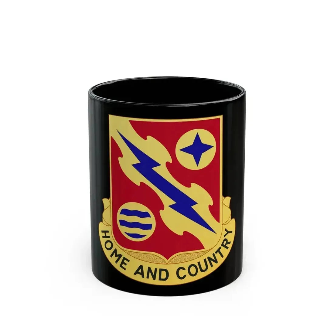 265th Air Defense Artillery Regiment (U.S. Army) Black Coffee Mug 11oz - Go Mug Yourself