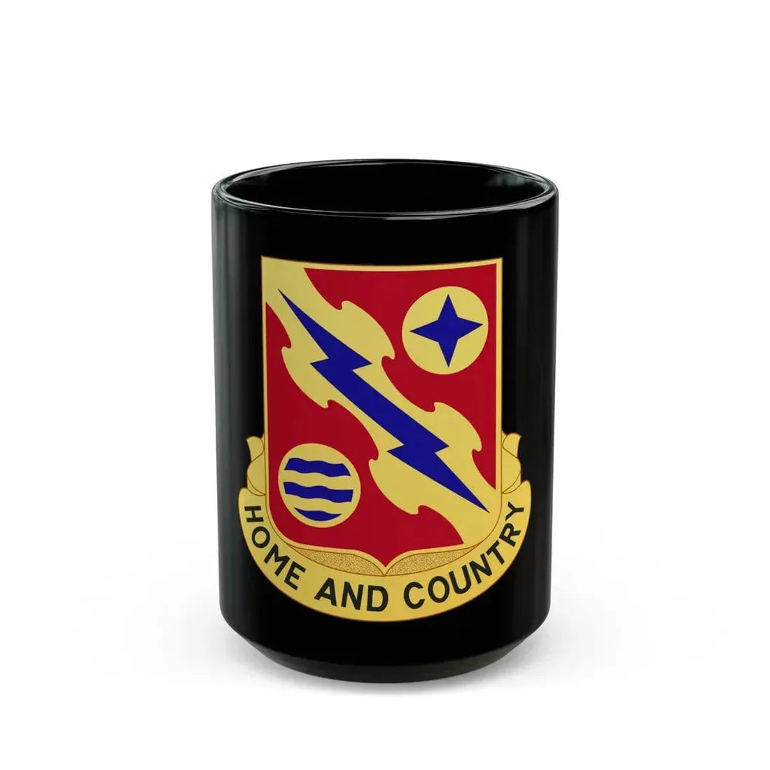 265th Air Defense Artillery Regiment (U.S. Army) Black Coffee Mug 15oz - Go Mug Yourself