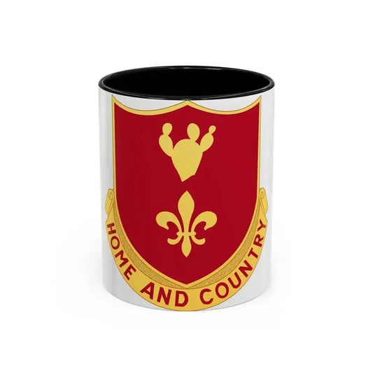 265th Artillery Regiment (U.S. Army) Accent Coffee Mug 11oz Black - Go Mug Yourself