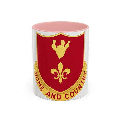 265th Artillery Regiment (U.S. Army) Accent Coffee Mug 11oz Pink - Go Mug Yourself