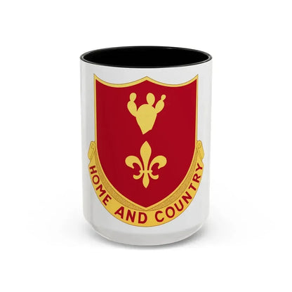265th Artillery Regiment (U.S. Army) Accent Coffee Mug 15oz Black - Go Mug Yourself