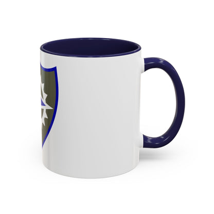 XVI Corps (U.S. Army) Accent Coffee Mug