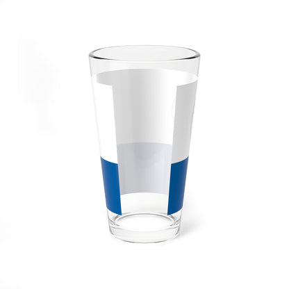 Flag of Szederkeny (Hungary) Pint Glass 16oz