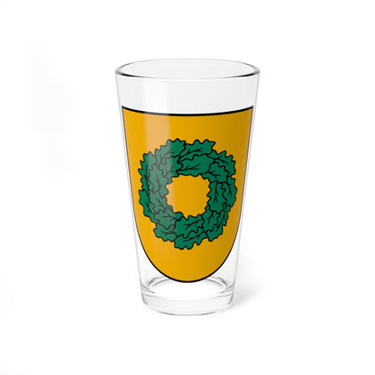 Talsu novads COA 2010-2021 (Latvia) (Coat of Arms) Pint Glass 16oz