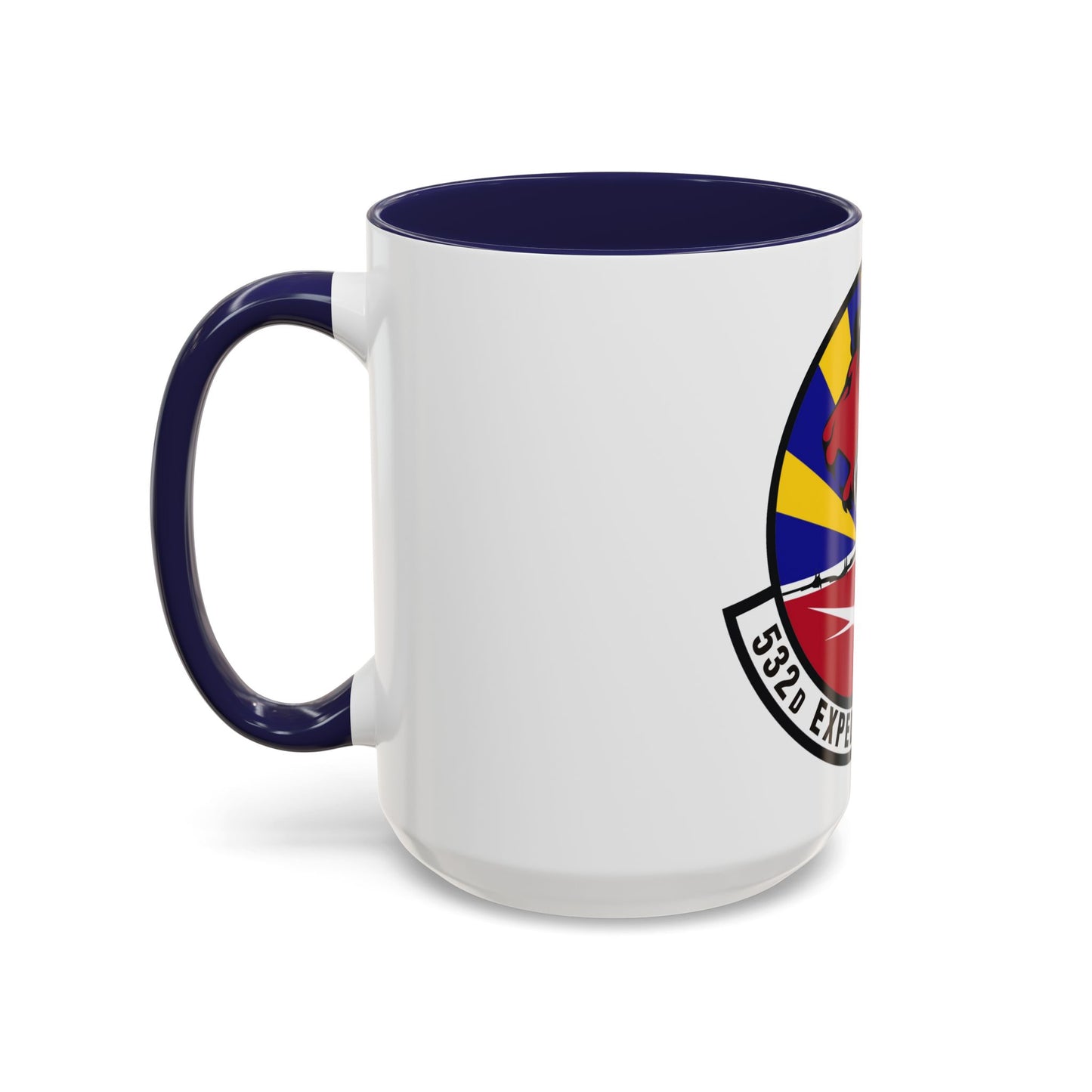 532d Expeditionary Security Forces Squadron (U.S. Air Force) Accent Coffee Mug
