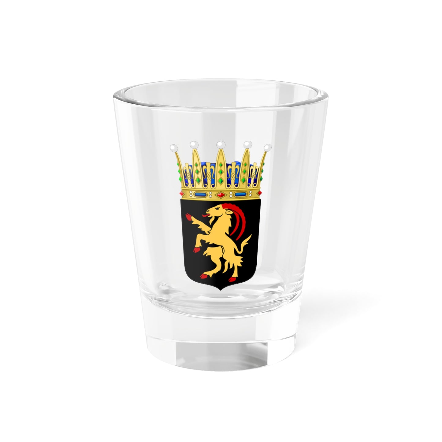 Hälsinglands vapen  (Sweden) (Coat of Arms) Shot Glass 1.5oz