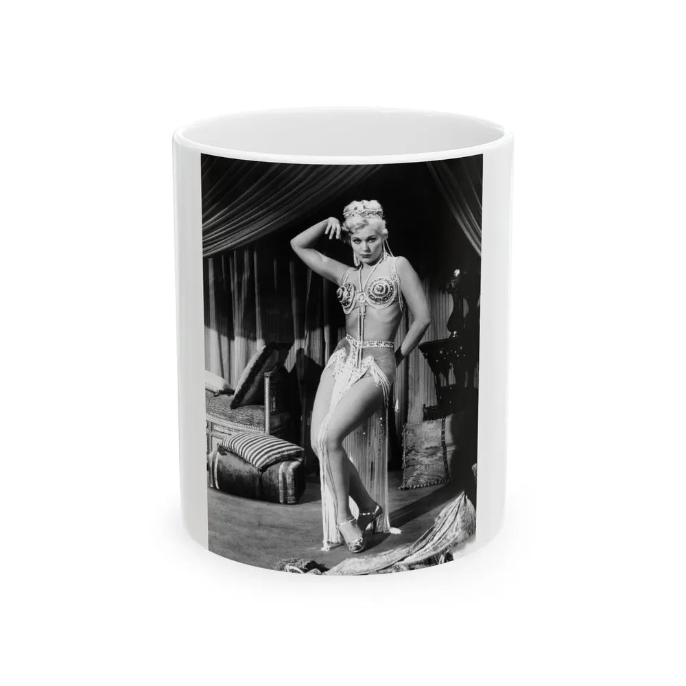 Kim Novak #289 (Vintage Female Icon) White Coffee Mug-11oz-Go Mug Yourself